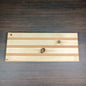 Planche à découper en bois de rouge et de hêtre – Design naturel et élégant