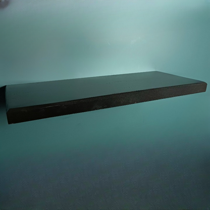 Etagere flottant en bois rouge noir