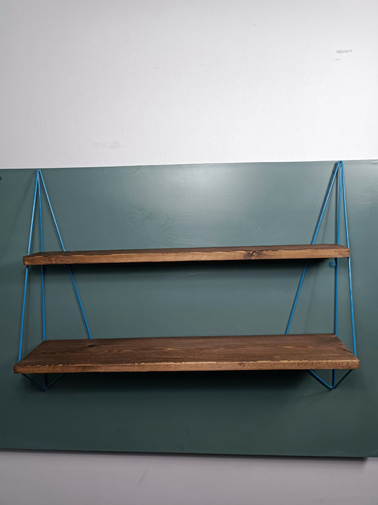 🦋 Étagère Murale "Papillon" – Style Industriel & Moderne