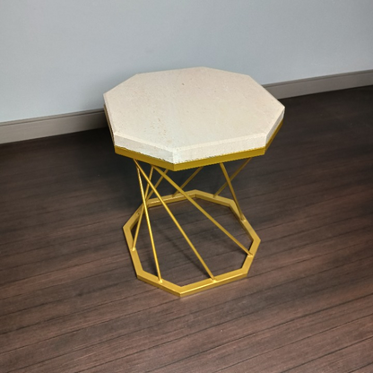 Table d’Appoint Géométrique Octogonale