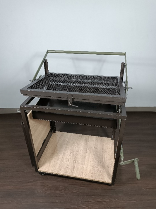 Barbecue Pliant Bois & Métal – Grand Format