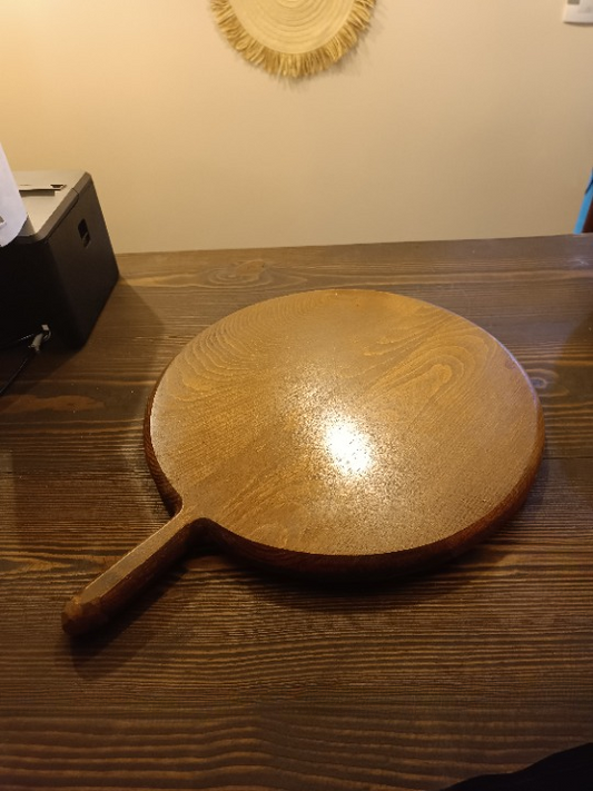 Plateau à Pizza en Bois de Hêtre