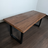 Industrial Dining Table with Bench